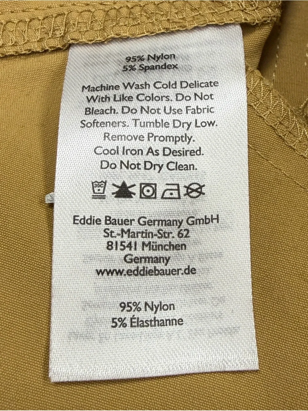 Eddie Bauer First Ascent Pants Men 30x32 Guide Pro Hiking Cargo Performance Work